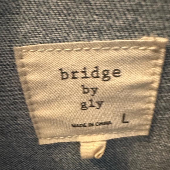 Buckle - bridge by gyl distressed Jean jacket large - worn twice - Picture 3 of 7